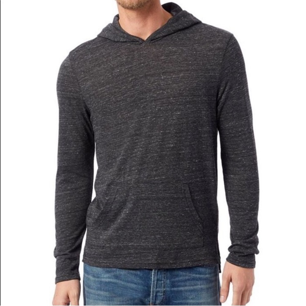 On The Byas Pullover Grey Hoodie Size Large